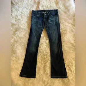 Moussy Vintage Jeans Flare Dark Wash 26